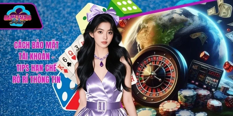 Cách bảo mật tài khoản